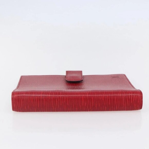 LOUIS VUITTON Epi Agenda GM Day Planner Cover Red R20217 LV Auth 148069 - Picture 5 of 14